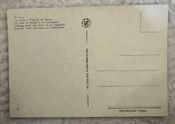 İtalya pisa kulesi eski kartpostal