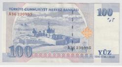 A36 SERİ 100 YENİ TÜRK LİRASI
