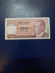 7. EMİSYON SERİ SONU 100 LİRA