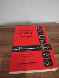 MÜHENDİSLİK MEKANİĞİNDE STATİK PROBLEMLERİ   - ÖZLÜ TEORİ İLE BİRLİKTE 318 ÇÖZÜMLÜ PROBLEM    ( AÇIKLAMALARI OKUYUNUZ )
