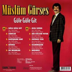 Güle Güle Git Müslüm Gürses LP  Plak  SIFIR JELATİNLİ AMBALAJINDADIR