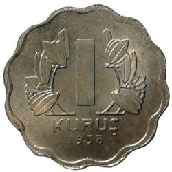 1938 Yılı 1 Kuruş  ÇİL (+)