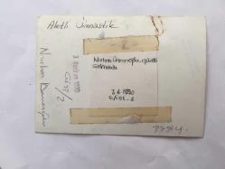 KANTO EFSANESİ NURHAN DAMCIOĞLU'NUN ORİJİNAL 3'LÜ FOTOĞRAF SETİ - 12 x 9 cm EBADINDA - NURHAN DAMCIOĞLU GÜZELLİK MERKEZİNDE JİMNASTİK YAPARKEN ve MAKYAJ YAPTIRIRKEN ÇEKİLMİŞ 3 FARKLI KARE, 3 HAZİRAN 1990