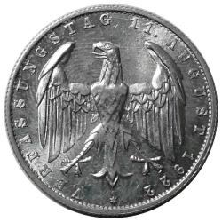 Almanya 1922 Yılı 3 Mark  ÇİL