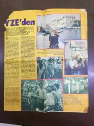 ADİLE NAŞİT'İN DERGİDEN ÇIKMA FOTOĞRAFLI RÖPORTAJ SAYFALARI - 33 x 27 cm EBADINDA - ''ADİLE TEYZE'DEN AVRUPA MASALI'' BAŞLIKLI RÖPORTAJ, - İÇ SAYFALAR TÜLAY CANİK RÖPORTAJI (TOPLAM 4 SAYFA)