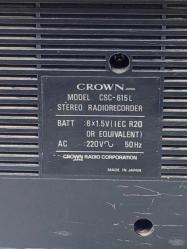 Japon Crown FM Radyolu Kaset Çalar