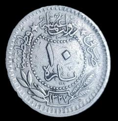 Mehmet Reşat 1327/6  10  Para