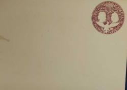 1892 Amerika'nın keşfinin 400. Yılı Hatıra kabartma pullu antiye zarf