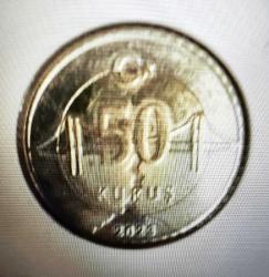 50 KURUŞ 2023   NADİR HATALI BASIM