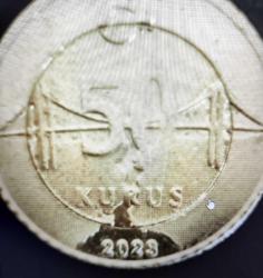 50 KURUŞ 2023   NADİR HATALI BASIM