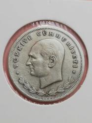 100 KURUŞ 1934 GÜMÜŞ ÇÇÇT *RR*