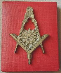MASONİK ASA BAŞI BRONZ - ROZET - MADALYA C2235