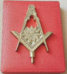 MASONİK ASA BAŞI BRONZ - ROZET - MADALYA C2235