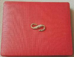 MASONİK YILAN BAŞLI KEMER TOKASI - ROZET - MADALYA C2242