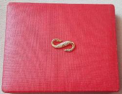 MASONİK YILAN BAŞLI KEMER TOKASI - ROZET - MADALYA C2242