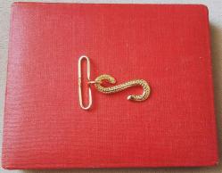 MASONİK YILAN BAŞLI KEMER TOKASI - ROZET - MADALYA C2243