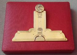 MASONİK ZANAAT LOCASI KIDEMLİ GÖREVLİ MADALYASI C2246