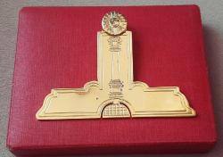 MASONİK ZANAAT LOCASI KIDEMLİ GÖREVLİ MADALYASI C2246