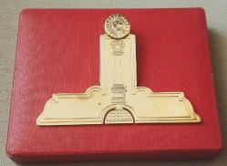 MASONİK ZANAAT LOCASI KIDEMLİ GÖREVLİ MADALYASI C2246