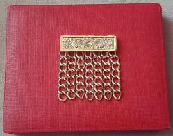 MASONİK ZANAAT LOCASI ÖNLÜK PÜSKÜLÜ - ROZET - MADALYA C2277