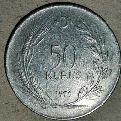 TÜRKİYE  1971    50 KURUŞ