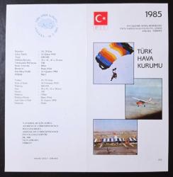Türk hava kurumu • 1985 - Türkçe * İngilizce * Fransızca * Almanca ~ #.. BROŞÜR..#