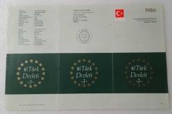 16 Türk Devleti 3 • 1986 - Türkçe * İngilizce * Fransızca * Almanca ~ #.. BROŞÜR..#