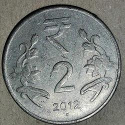 HİNDİSTAN   2012    2  RUPİ