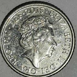 İNGİLTERE   2015   5 PENCE