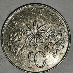 SİNGAPUR 1988  10 CENT