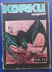 KORKU  MAGAZİN Dehşet ve Heyecan Dergisi cilt: 23 -1969 ( Fasiküller 103-104-105-106)
