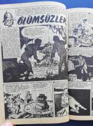 KORKU  MAGAZİN Dehşet ve Heyecan Dergisi cilt: 23 -1969 ( Fasiküller 103-104-105-106)