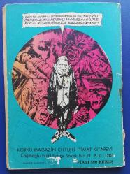KORKU  MAGAZİN Dehşet ve Heyecan Dergisi cilt: 23 -1969 ( Fasiküller 103-104-105-106)