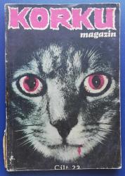 KORKU  MAGAZİN Dehşet ve Heyecan Dergisi cilt:22 -1969 ( Fasiküller 99-100-101-102)