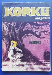 KORKU  MAGAZİN Dehşet ve Heyecan Dergisi cilt: 28 -1969 ( Fasiküller 123-124-125-126)