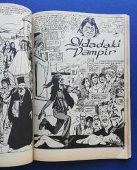 KORKU  MAGAZİN Dehşet ve Heyecan Dergisi cilt: 28 -1969 ( Fasiküller 123-124-125-126)