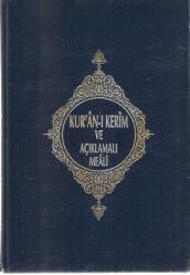 KURANI KERİM VE AÇIKLAMALI MEALİ (DİYANET MÜHÜRLÜ)