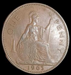 İngiltere 1963 1 Penny