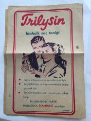 TÜRK SANAT MÜZİĞİ YORUMCUSU ve OYUNCU PERİHAN ALTINDAĞ SÖZERİ'NİN ''RADYO ALEMİ'' DERGİSİNİN 1. SAYISINDA FOTOĞRAFININ YER ALDIĞI ORİJİNAL KAPAK  - 24 x 17 cm EBADINDA - SADECE KAPAK SAYFALARI (AÇIKLAMAYI OKUYUNUZ)