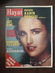 HAYAT HAFTALIK MECMUA - 8 TEMMUZ 1985 - SAYI:27 -KAPAK:ELIZA YORK,