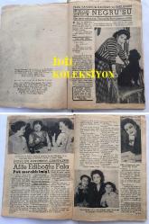 RADYO ALEMİ DERGİSİ - SAYI: 213 - YIL:5 - CİLD: 14 - TARİH: 21 MART 1957 - PERİHAN ALTINDAĞ SÖZERİ ve ZEKİ MÜREN'İN BİRLİKTE FOTOĞRAFLARININ YER ALDIĞI ÖZEL SAYI: MÜZEYYEN SENAR ÖZEL RÖPORTAJI - SHIRLEY DEANE FOTOĞRAFLARI - İLHAM GENÇER ORKESTRASI ve ORDU MENSUPLARI MİSAFİRLERİ, AYTEN GENÇER, SIEGRIED CANDLER - NECLA İZ - SABİTE TUR GÜLERMAN - ŞÜKRÜ TUNAR - HAKKI DERMAN - DANSÖZ NİMET ALP - ZEKİ TÜKEL - CENGİZ AKMERİÇ - RADYO PROGRAMI LİSTELERİ - KOMİLİ 1950'LER REKLAMI, NECMİ KOMİLİ - GRİPİN 1950'LER REKLAMI - OPON 1950'LER REKLAMI - ROJA BRİYANTİN 1950'LER REKLAMI - PURO SABUNU - 36 SAYFA