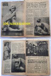 RADYO ALEMİ DERGİSİ - SAYI: 213 - YIL:5 - CİLD: 14 - TARİH: 21 MART 1957 - PERİHAN ALTINDAĞ SÖZERİ ve ZEKİ MÜREN'İN BİRLİKTE FOTOĞRAFLARININ YER ALDIĞI ÖZEL SAYI: MÜZEYYEN SENAR ÖZEL RÖPORTAJI - SHIRLEY DEANE FOTOĞRAFLARI - İLHAM GENÇER ORKESTRASI ve ORDU MENSUPLARI MİSAFİRLERİ, AYTEN GENÇER, SIEGRIED CANDLER - NECLA İZ - SABİTE TUR GÜLERMAN - ŞÜKRÜ TUNAR - HAKKI DERMAN - DANSÖZ NİMET ALP - ZEKİ TÜKEL - CENGİZ AKMERİÇ - RADYO PROGRAMI LİSTELERİ - KOMİLİ 1950'LER REKLAMI, NECMİ KOMİLİ - GRİPİN 1950'LER REKLAMI - OPON 1950'LER REKLAMI - ROJA BRİYANTİN 1950'LER REKLAMI - PURO SABUNU - 36 SAYFA