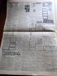 Cumhuriyet Gazetesi - 18 Haziran 1953 - Adnan Menderes dün Mareşal Papagos ile görüştü fotoğraf - 1953 güzellik müsabakasının ilk seçmesi dün yapıldı - güzeller sahne arkasında ve heyecan içinde sıralarını beklerlerken fotoğraf - Jüri azasından 1952 Avrupa güzeli Günseli Beydeş yanında eşi olduğu halde güzelleri tetkik ediyor fotoğraf - Doğu Almanya'da çıkan isyan süratle genişliyor - Kore'de çarpışmalar birdenbire durdu - Doğu Almanya başbakan yardımcısı Grottewohl isyan eden işçiler tarafından Amerikan kesimine sürüldü - Beyazıt hamamı yıkılmamalıdır yazan Emin Ali Çavli - Galatasaray Kulübü umumi kaptanı Kadir Dağ aleyhine açılan dava - Rami göçmen Mahallesi'nde sağlık kontrolleri - Cennet Yolu yazan Steinbeck Yazı Dizisi - Lefter Küçükandonyadis'in hangi takımda oynayacağı belli değil - Beşiktaş Danimarka takımı Fionie'yi Yendi - Piç Kurusu Yazan Azmiye Hami Güven Yazı Dizisi - 1953 güzellik müsabakasının dünkü ilk seçmesinden intibalar fotoğraflar - Gülyüz Okçu Sahnede Fotoğrafı