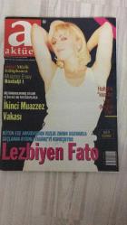 AKTÜEL  HAFTALIK HABER DERGİSİ - SAYI: 268 - 22-28 ARALIK - 1996 -   İKİNCİ MUAZZEZ VAKASI: MUAZZEZ ERSOY’UN BEKLENMEYEN POPÜLERLİĞİ – LEZBİYEN FATO DOSYASI: AYDINLI FADİNE’NİN KIZLIK ZARI İDDİASI – DARAĞACI OTOBÜSÜ: TOKYO’DA GERİLİM – “ZEYNEP’İN CANI BANA EMANET”: KAYIP VE VEDA – OKAN BAYÜLGEN: “KADIN GİBİ KONUŞURUM” – SOĞUKTAN GELEN YILDIZ: KAMAL HATİCE’DEN KOZMETİK YORUMU – KALÇA ÇALI BAŞLIYOR: MODA DOSYASI – FLORANSA CANAVARI ARANIYOR – AYNI ERKEKLE BEŞ KEZ EVLENEN KADIN – BU BİLİMDE PARA VAR: TÜBİTAK DESTEKLİ BIOMAR – “PRESTİJ KİTAPLARINA” TEPKİ: BANKA VE ŞİRKETLERDEN ELEŞTİRİ – VELİEFENDİ’DE İKİNCİ BAHAR: OLIVIER POIRIER TÜRKİYE’DE – H. LOLITA TARTIŞMASI: NABOKOV’UN YENİ UYARLAMASI KRİZ YARATTI – KIS MODASI 1996–97: ASKERİ VE SEKSİ STİLLER – CAFE LINA’S VE TARİHİ YARIMADA’DA AKŞAM KEYFİ – “JÜRİ VE CELLADI”: DEMİ MOORE’LU GERİLİM FİLMİ – HAYATA DAİR HER ŞEY: NENCH CHERRY’DEN YENİ ALBÜM - MUAZZEZ ERSOY – FADİNE – REHA ENDEMİR – ZEYNEP – OKAN BAYÜLGEN – MAHİR KAYNAK – CAN  130 SAYFA