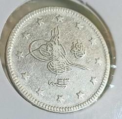 LOT.13 » II Abdülhamid 1293/33 2 Kuruş Gümüş