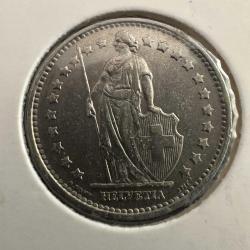 İsviçre 1 Frank 1970. Kapamasında.