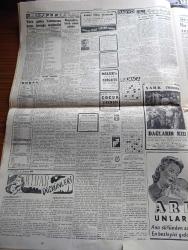 Cumhuriyet Gazetesi - 4 Nisan 1952 - Amasya ve civarı hala sular altında - birçok evlerin enkazı sular üstünde yüzüyor - askeri heyetimiz Dün Paris'e gitti fotoğraf - Avrupa'da şiddetli bir kış hüküm sürüyor - Truman Celal Bayar bir hatıra pulu gönderdi - Türkiye basketbol şampiyonası başladı - Galatasaray basketbol takımı fotoğraf - Akşehir'de ham petrol damarlarına rastlandı - Safiye Ayla kristal saray'da - Bir Beyaz Gömleklinin Dramı yazan Burhan Öncel Yazı Dizisi - ekmekler esmerleşmeye başladı - Panaroma yazan Yakup Kadri Karaosmanoğlu Yazı Dizisi - yanıyor yakılıyor yazan Burhan Felek - Artist Erol Flyn otelciliğe başladı - Hüseyin Cahit Yalçın'ın bir yazısından çıkan dava - Türk güreş karmasına karşı Avrupa muhteliti - olimpiyatlara iştirak edecek milletler - dağların Kızı filmi başrolde Müşerref Taylan Nebile Teker şark sinemasında - 1951-1952 Yunus Nadi mükafatı en güzel şiir - Celal Bayar Çankırı'da piyade okulunu ziyaret etti - İstanbul'un imar planları kaybolmuş -Kore harbi