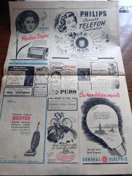 Cumhuriyet Gazetesi - 4 Nisan 1952 - Amasya ve civarı hala sular altında - birçok evlerin enkazı sular üstünde yüzüyor - askeri heyetimiz Dün Paris'e gitti fotoğraf - Avrupa'da şiddetli bir kış hüküm sürüyor - Truman Celal Bayar bir hatıra pulu gönderdi - Türkiye basketbol şampiyonası başladı - Galatasaray basketbol takımı fotoğraf - Akşehir'de ham petrol damarlarına rastlandı - Safiye Ayla kristal saray'da - Bir Beyaz Gömleklinin Dramı yazan Burhan Öncel Yazı Dizisi - ekmekler esmerleşmeye başladı - Panaroma yazan Yakup Kadri Karaosmanoğlu Yazı Dizisi - yanıyor yakılıyor yazan Burhan Felek - Artist Erol Flyn otelciliğe başladı - Hüseyin Cahit Yalçın'ın bir yazısından çıkan dava - Türk güreş karmasına karşı Avrupa muhteliti - olimpiyatlara iştirak edecek milletler - dağların Kızı filmi başrolde Müşerref Taylan Nebile Teker şark sinemasında - 1951-1952 Yunus Nadi mükafatı en güzel şiir - Celal Bayar Çankırı'da piyade okulunu ziyaret etti - İstanbul'un imar planları kaybolmuş -Kore harbi