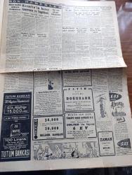 Cumhuriyet Gazetesi - 11 Mayıs 1953 - Amerika İspanya askeri Anlaşması Cumhuriyet Başmakale - Balkan paktı dışişleri bakanları toplanıyor - Kırkpınar güreşleri dün akşam sona erdi - başpehlivanlığı kazanan İrfan Atan Hayrabolulu Süleyman ile güreşirken fotoğraf - Luton Town Fenerbahçe'yi 6 2 Yendi fotoğraf - 60 yedek subay Kore değiştirme birliğine katıldı - SAS uçağı yolcularının başına gelenler - Başbakan Adnan Menderes bugün kırşehir'e gidiyor - Piç Kurusu Yazan Azmiye Hami Güven Yazı Dizisi - Mareşal Rommel'in Hatıraları Toplayan Lidell Hart Yazı dizisi - Mau Mau'lar Amerikan lisesini bastılar - Rusya Arnavutluk'a harp malzemesi gönderiyor - Cennet Yolu yazan Steinbeck Yazı Dizisi - milletlerarası tenis Şampiyonası - Türkiyeyi anlatan renkli filmler yazan Reha Oğuz Türkkan - Katibim şarkısı Amerika'da seslendirildi fotoğraf - çarlık rusyasının korkunç siması Rasputin Anlatan Pierre Gourdeaux -  Galatasaray Lisesi talebeleri Agatha Christie'nin 10 küçük yaramaz piyesini oynadılar