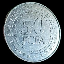 Orta Afrika 2020 (BEAC) CFA 50 Frank Nadir
